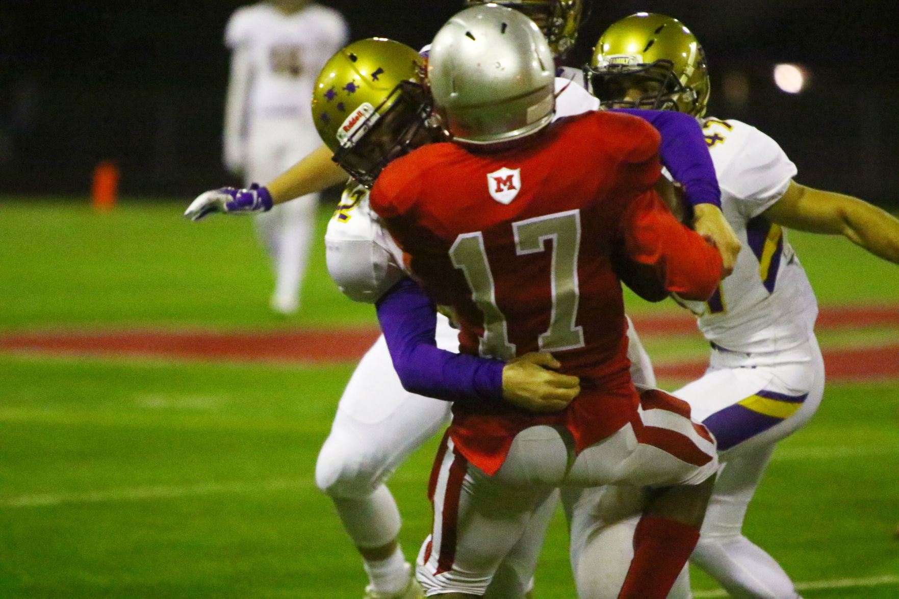 Gallery: 4A football sectional first round: Hobart vs. Morton